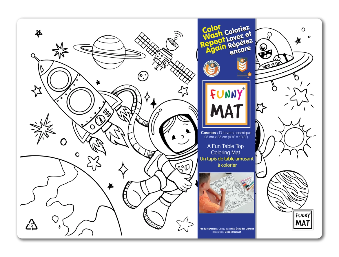 Clear Space Mini Funny Mat