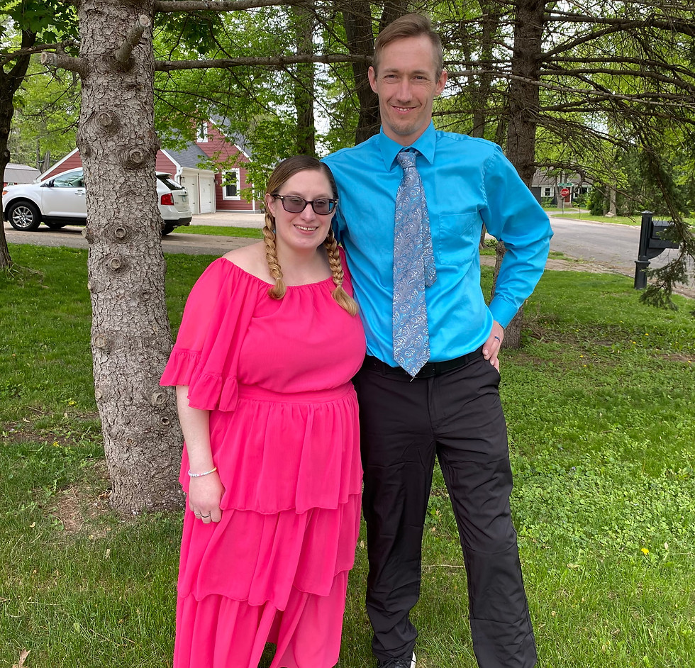 Will Schlotz and his wife