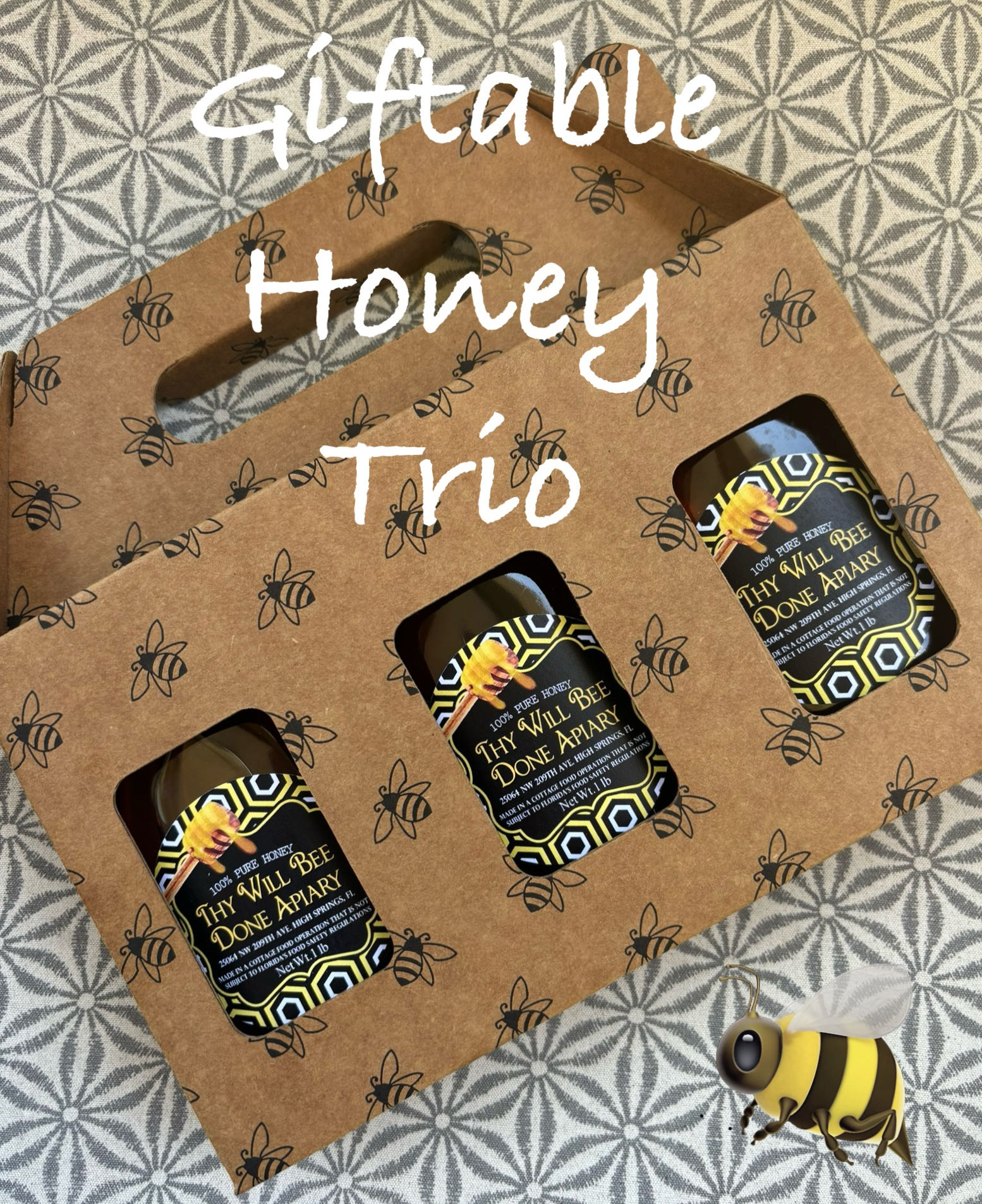 Honey Trio Gift Box
