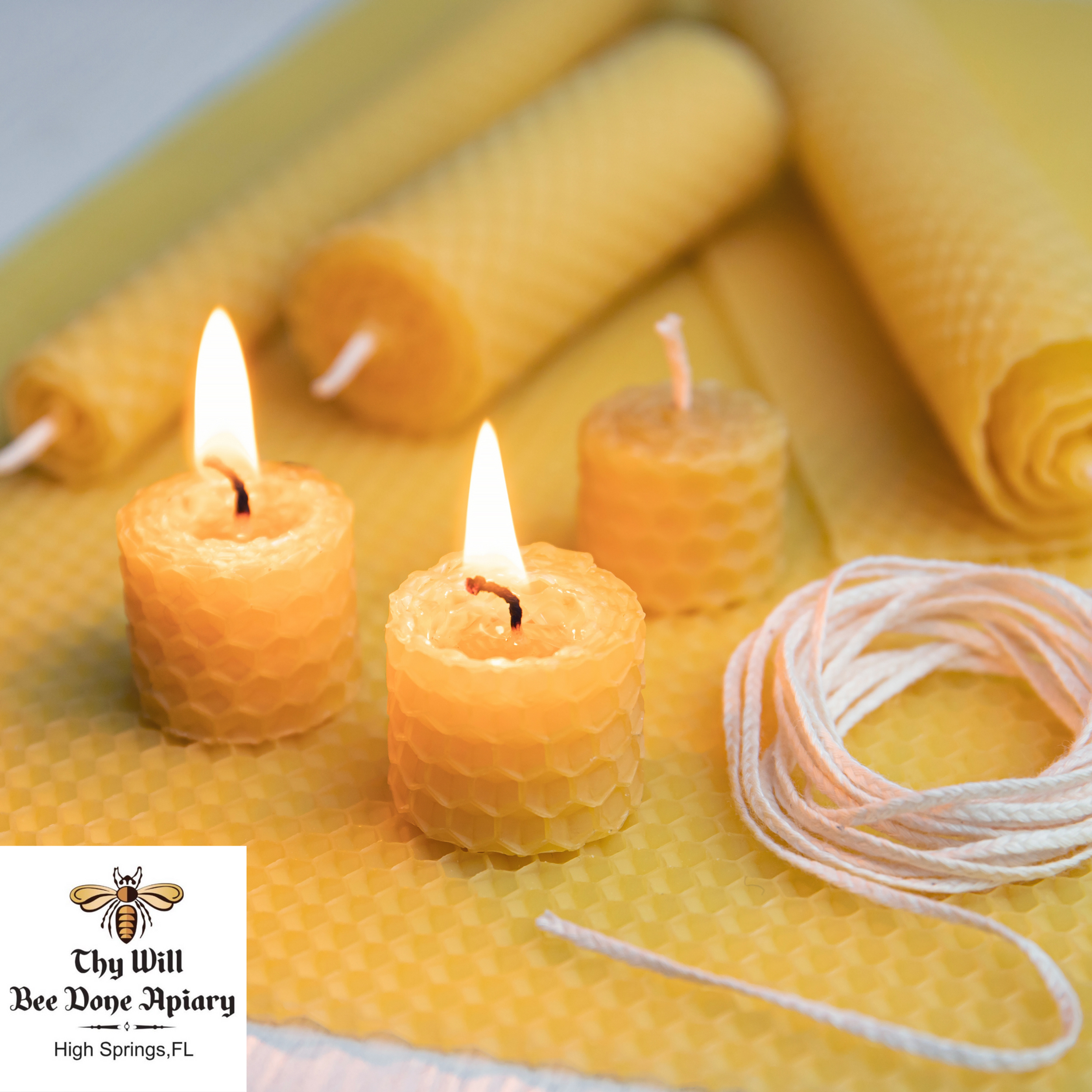 Honeycomb Beeswax Sheets