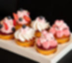6-Pieces Velvet Cupcake Set