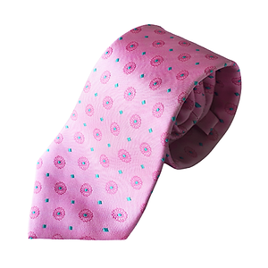 Silk Necktie with Elegant Pattern