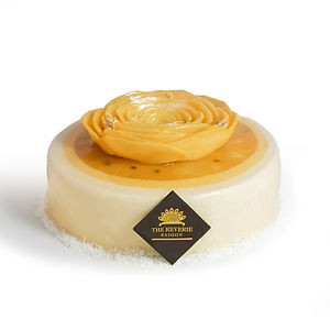 Mango Passion Coconut Cake