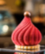 White Chocolate Red Currant Mousse
