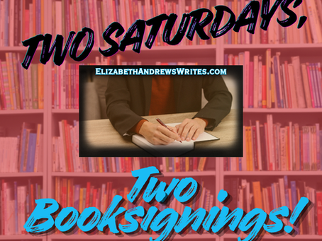 Get Ready for Booksignings!