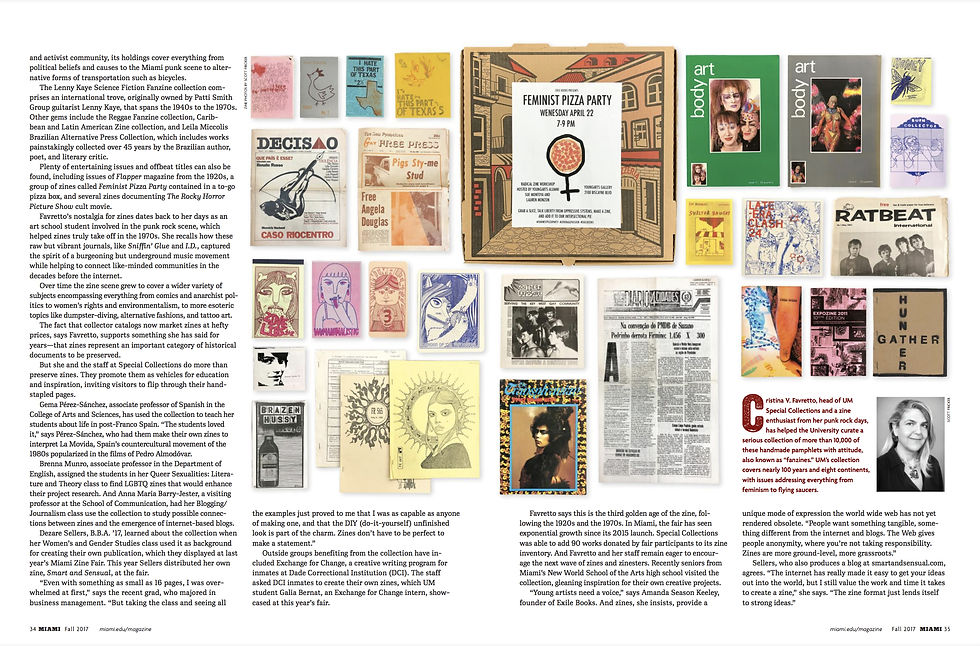 Miami Magazine - You Know I Read It In A Magazine