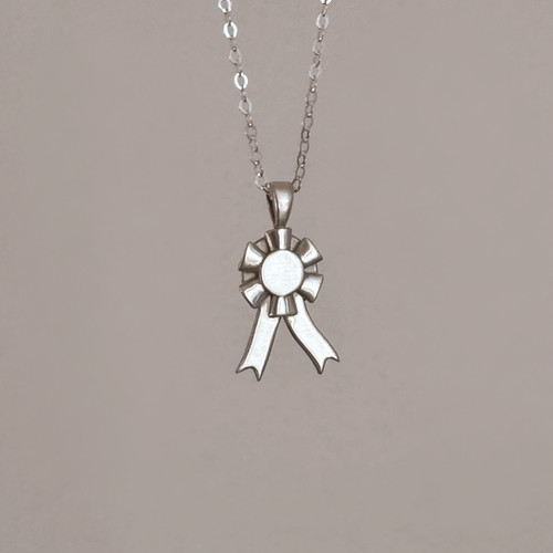 Prize Ribbon Necklace | July Rose Jewelry
