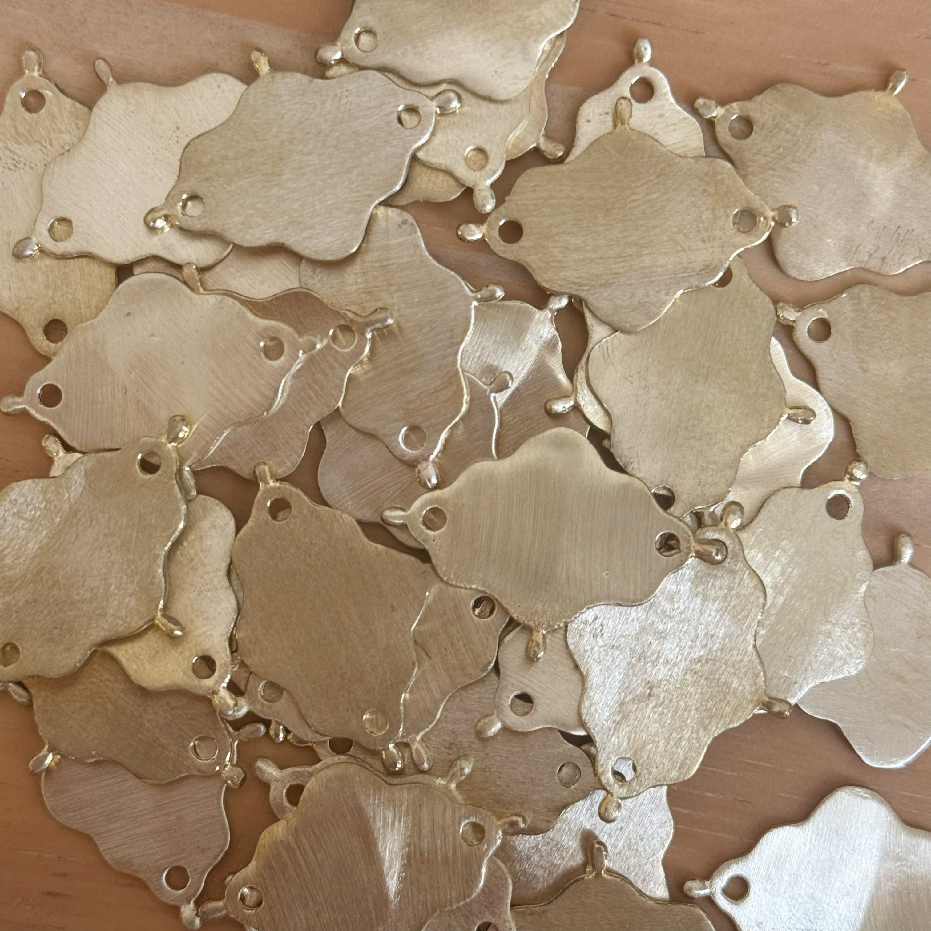 SAMPLE Brass Journal Charm