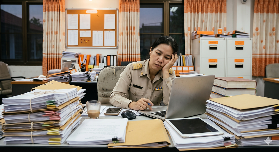 ระบบบริหารงานบุคคลและงานทั่วไปช่วยลดภาระครูได้อย่างไร?