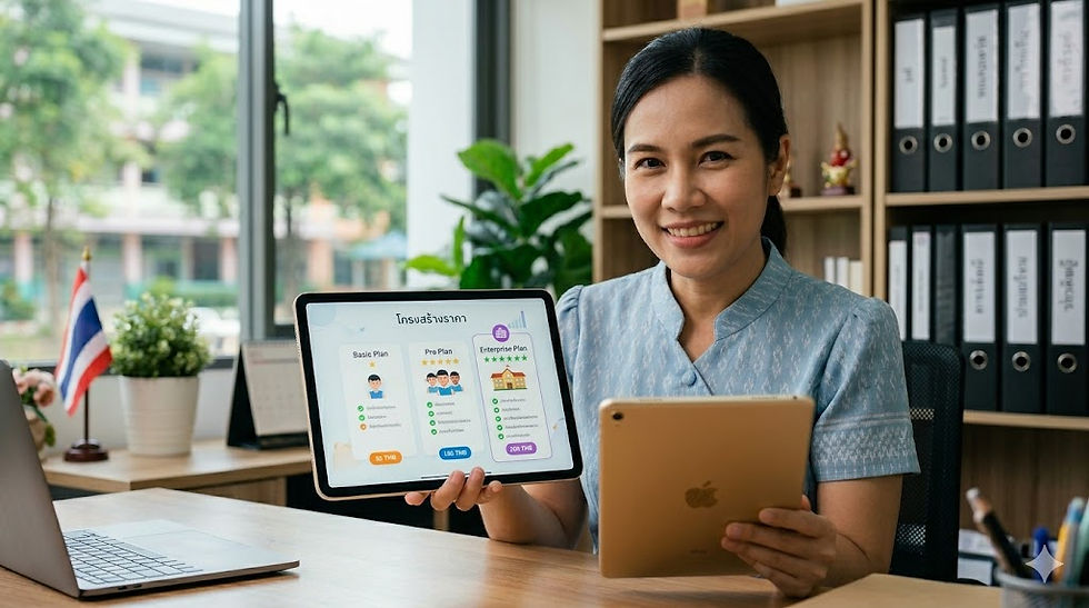 โครงสร้างราคาของระบบบริหารโรงเรียนดิจิทัล School Bright คำนวณจากปัจจัยใดบ้าง?