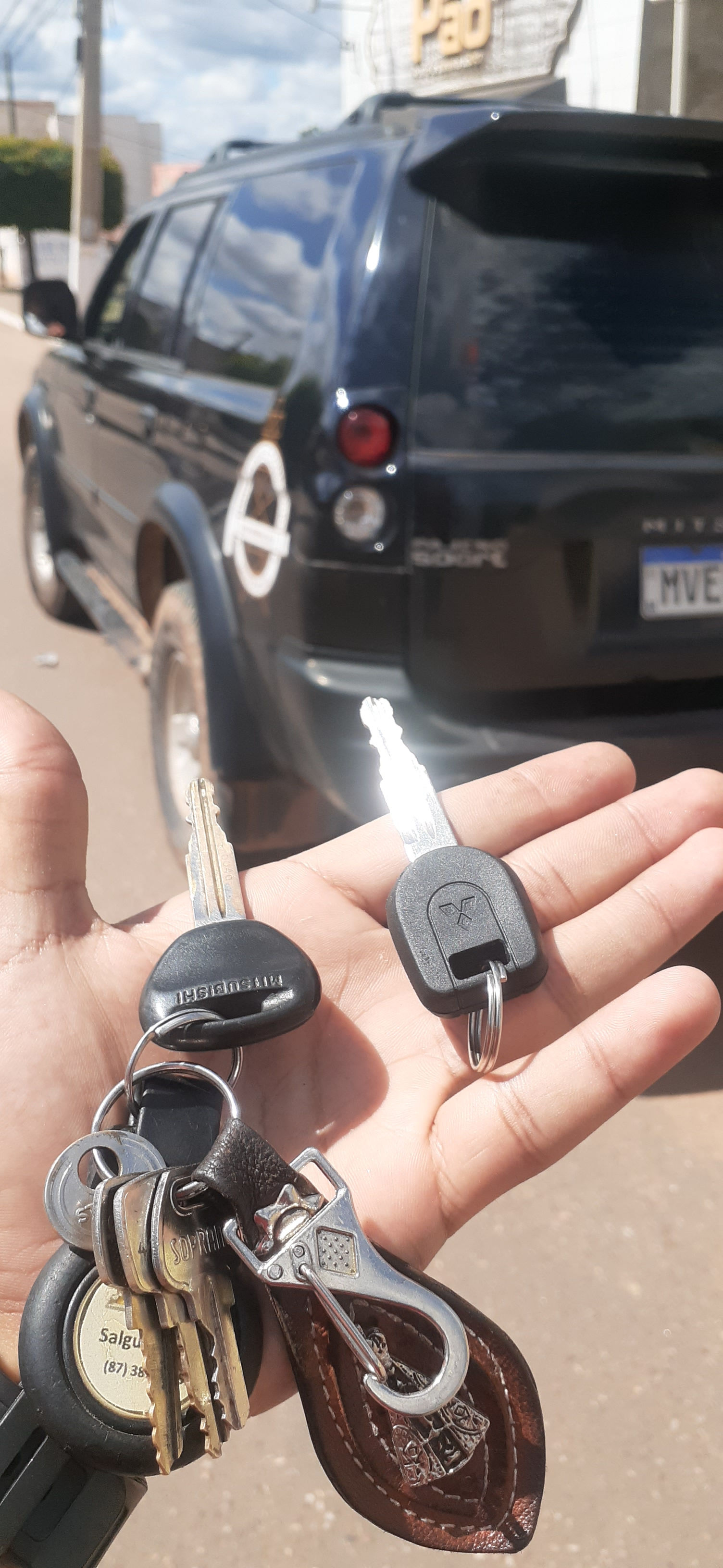 CHAVE RESERVA (SIMPLES) MITSUBISHI PAJERO