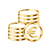 Symbol für Auszahlung beim Goldankauf