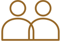 Symbol mit zwei Personen für persönliche Trauringberatung