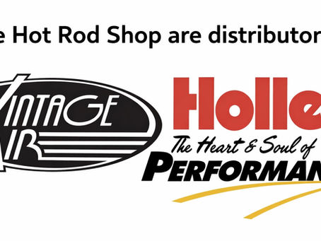 It’s official… The Hot Rod Shop is now a distributor for BOTH Holley & Vintage Air! 