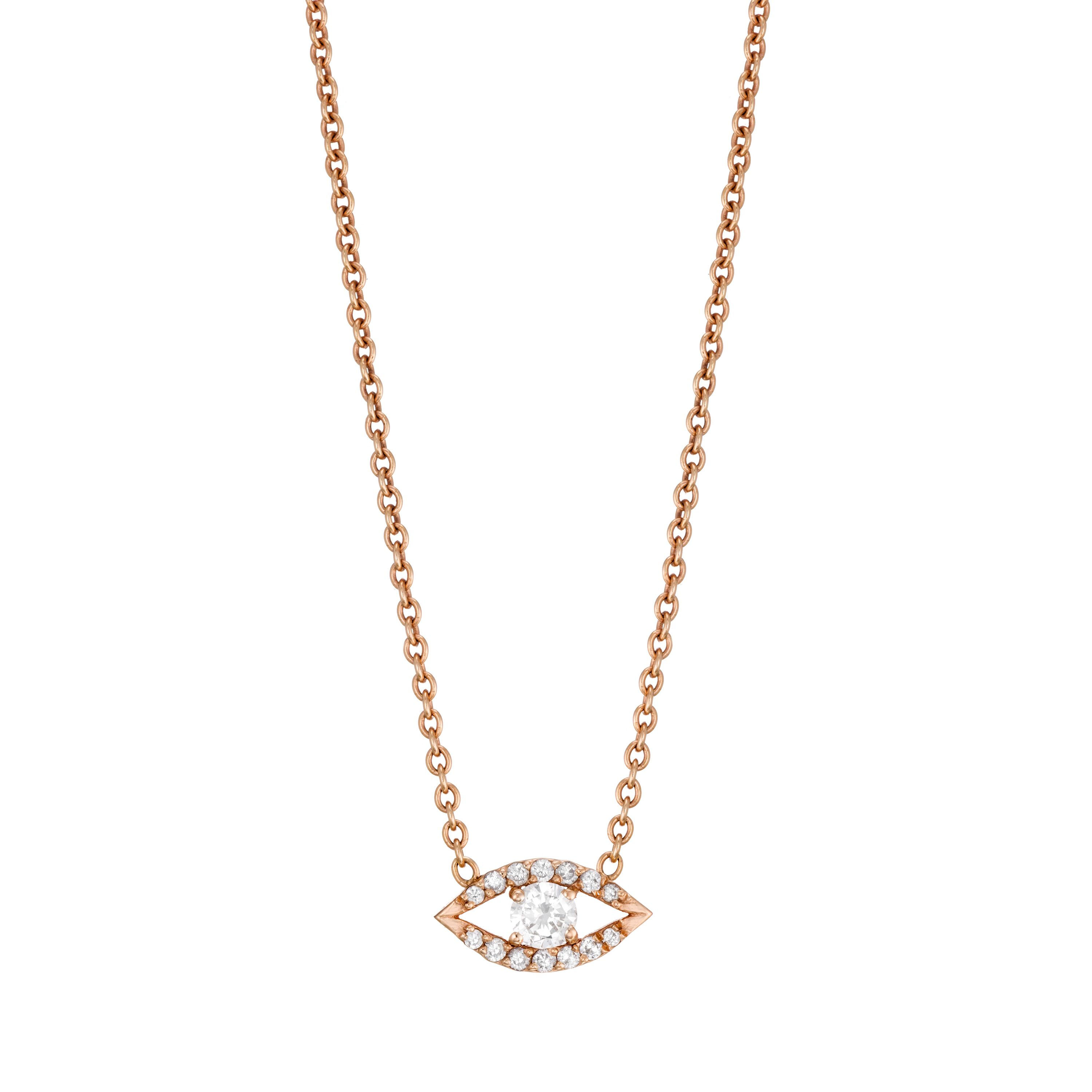 eye diamond necklace 