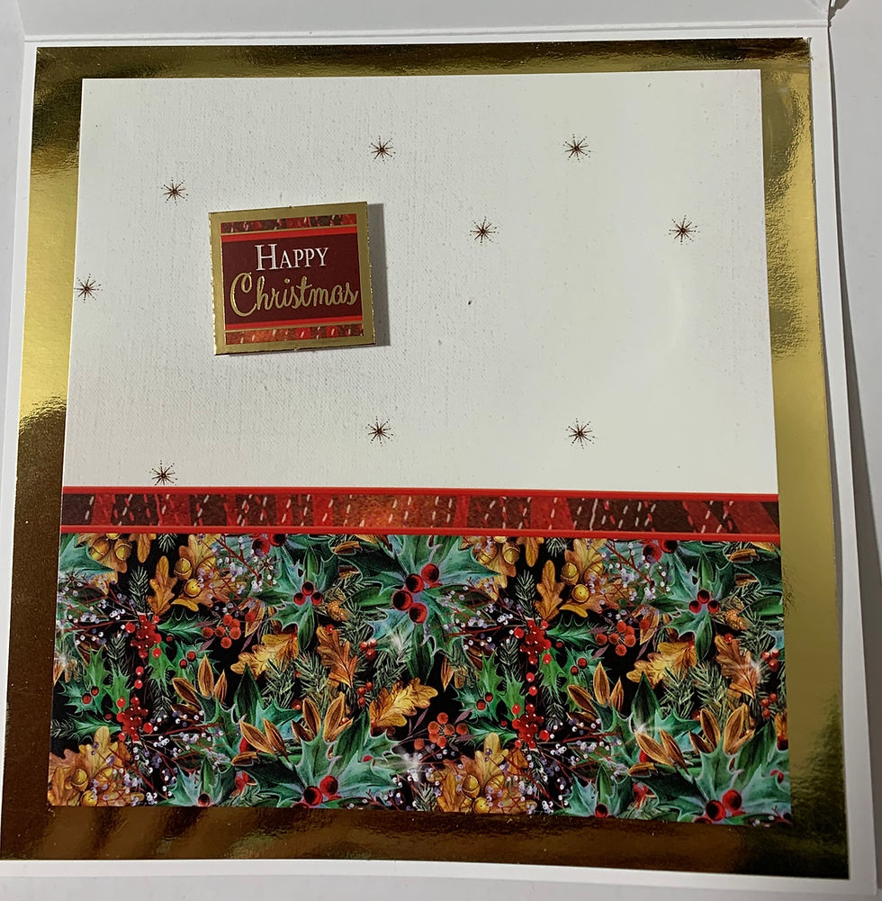 Miniatura: Handmade Christmas Card