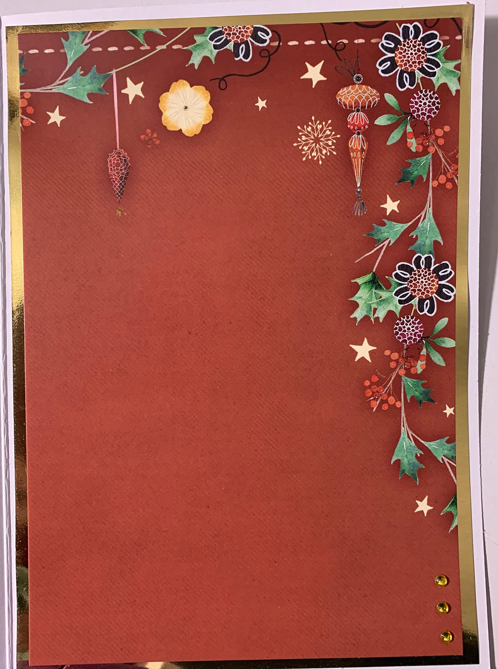 Thumbnail: Handmade Christmas Card
