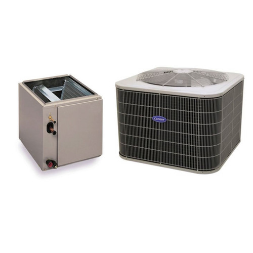 2.5 Ton Carrier Comfort Air Conditioner and Evaporator Coil Drymount Air DMV