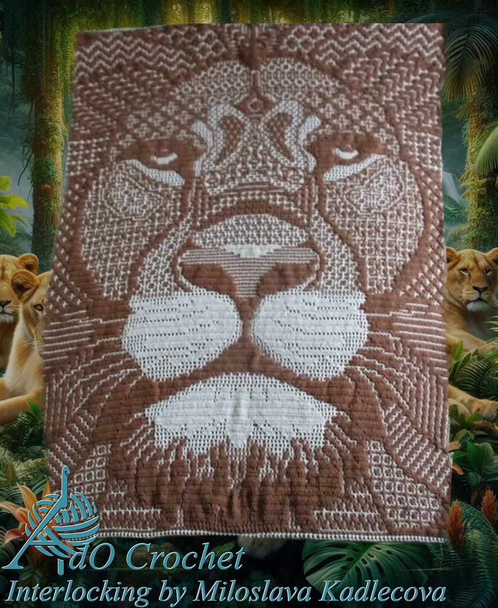 Thumbnail: Zen Tangle Lion