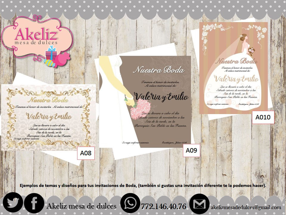 Miniatura: INVITACIONES BASICAS