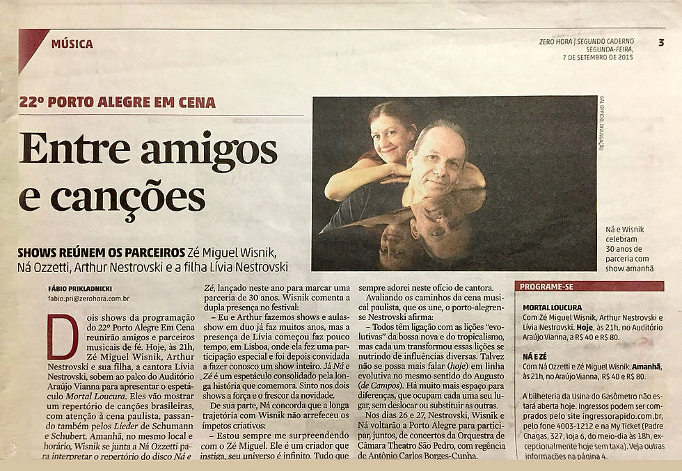 Jornal Zero Hora Porto Alegre