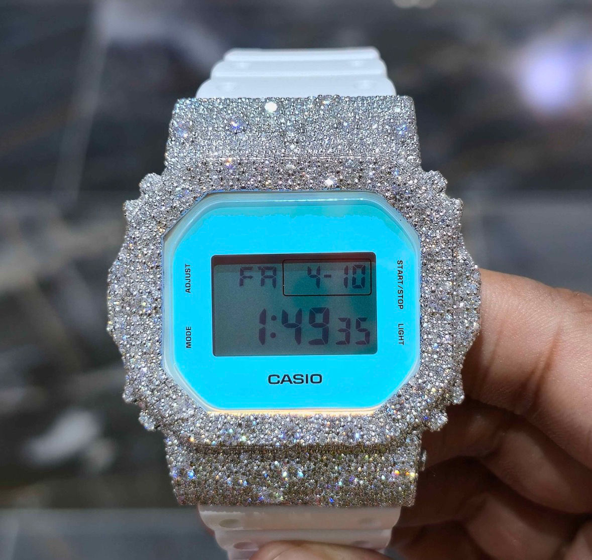 VVS-1 Custom Moissanite Watch