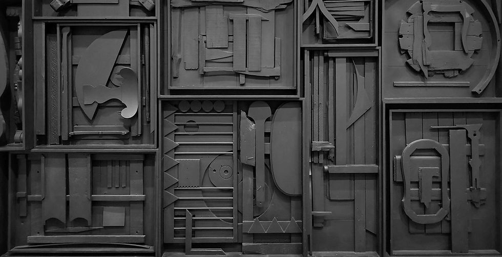 art by Louise Nevelson The Fogg Museum