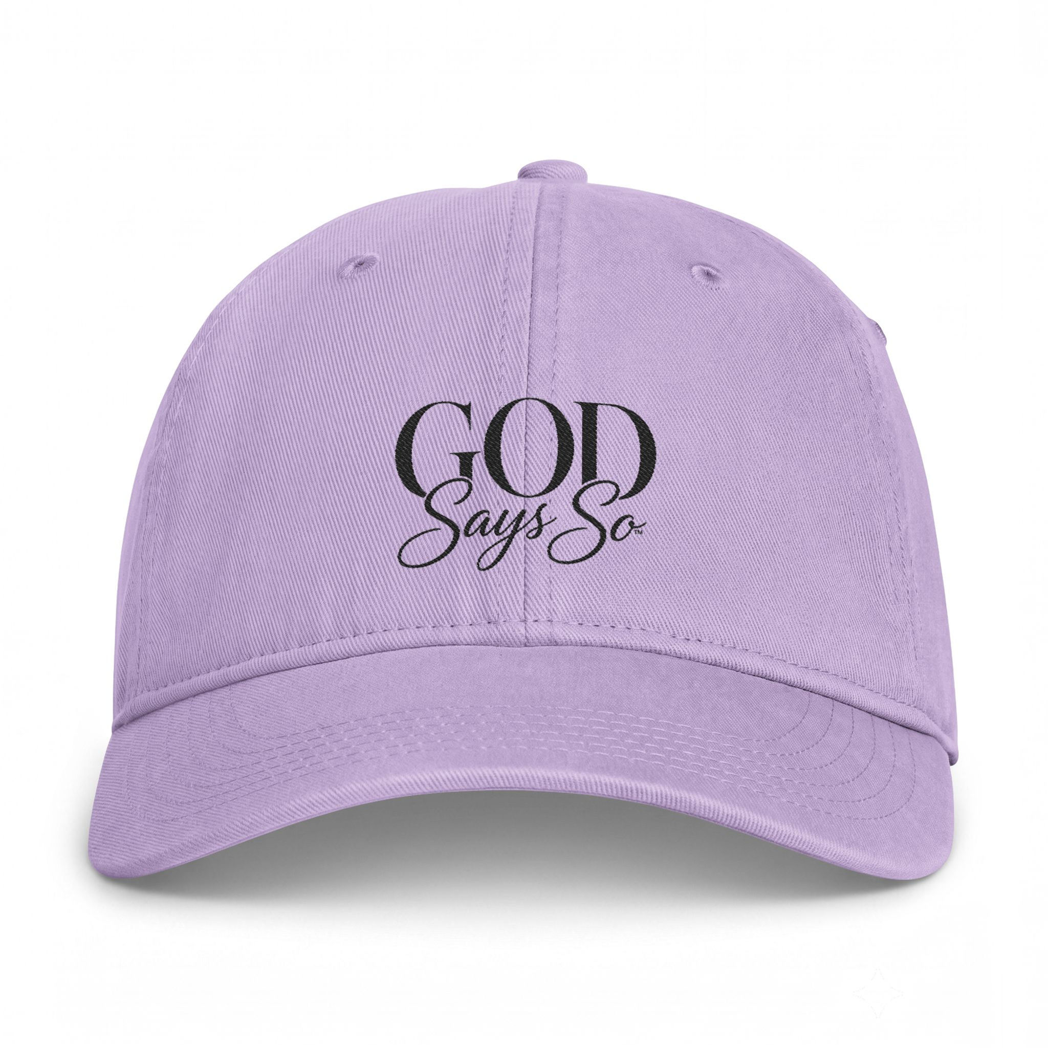 God Says So Cap | Embroidered Religious Baseball Hat