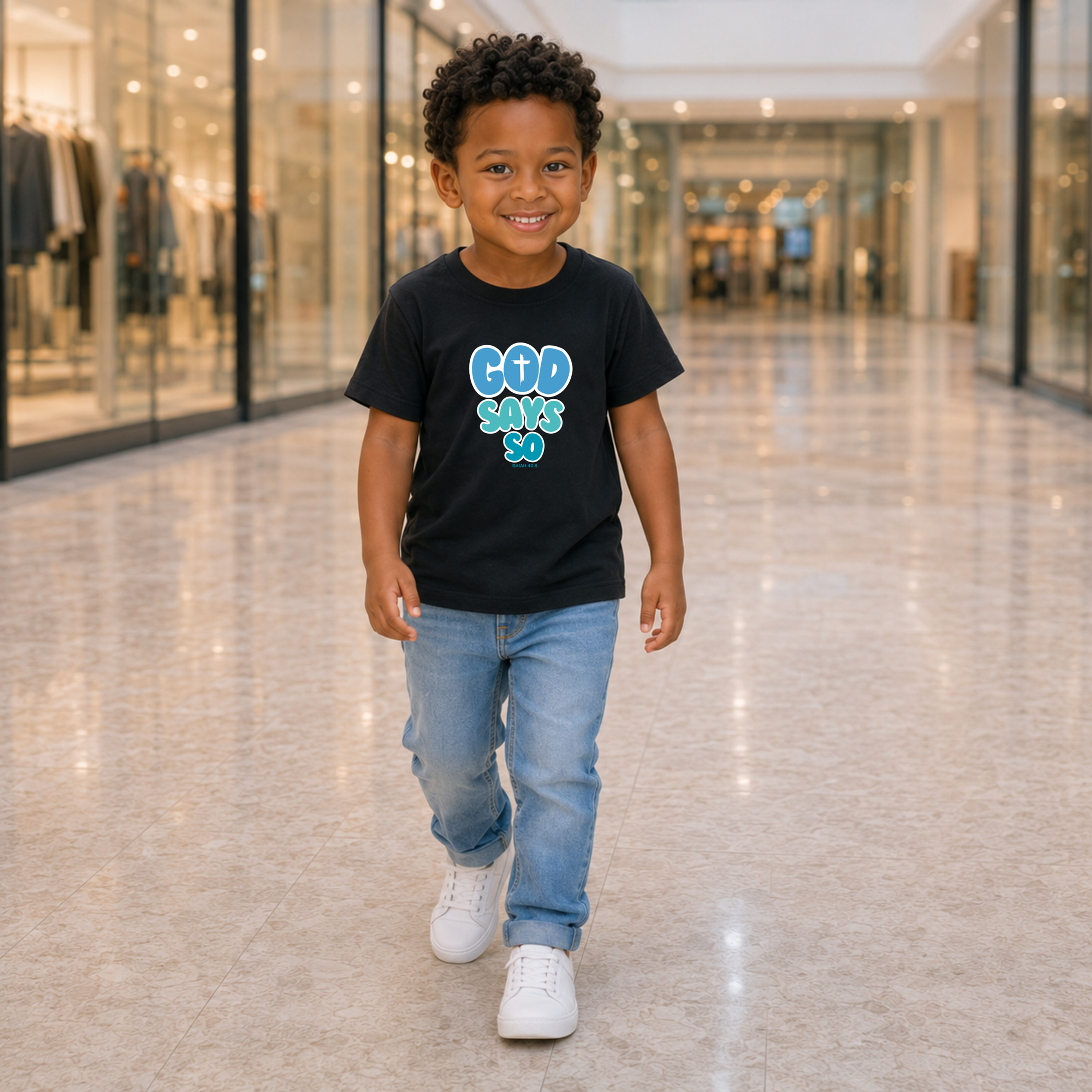 GOD Says So™ Kids | GOD Says So™ | Christian Toddler Boys T-Shirt