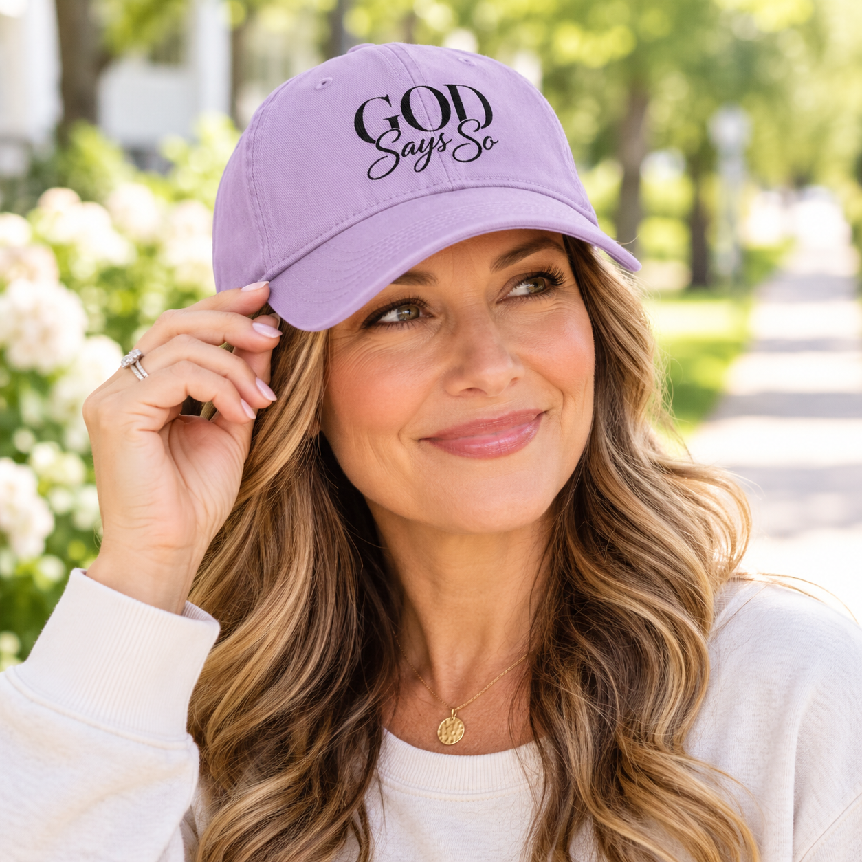 God Says So™ Cap | Embroidered Christian Baseball Hat