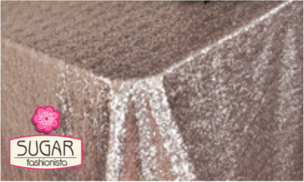 Blush Sequin Linen