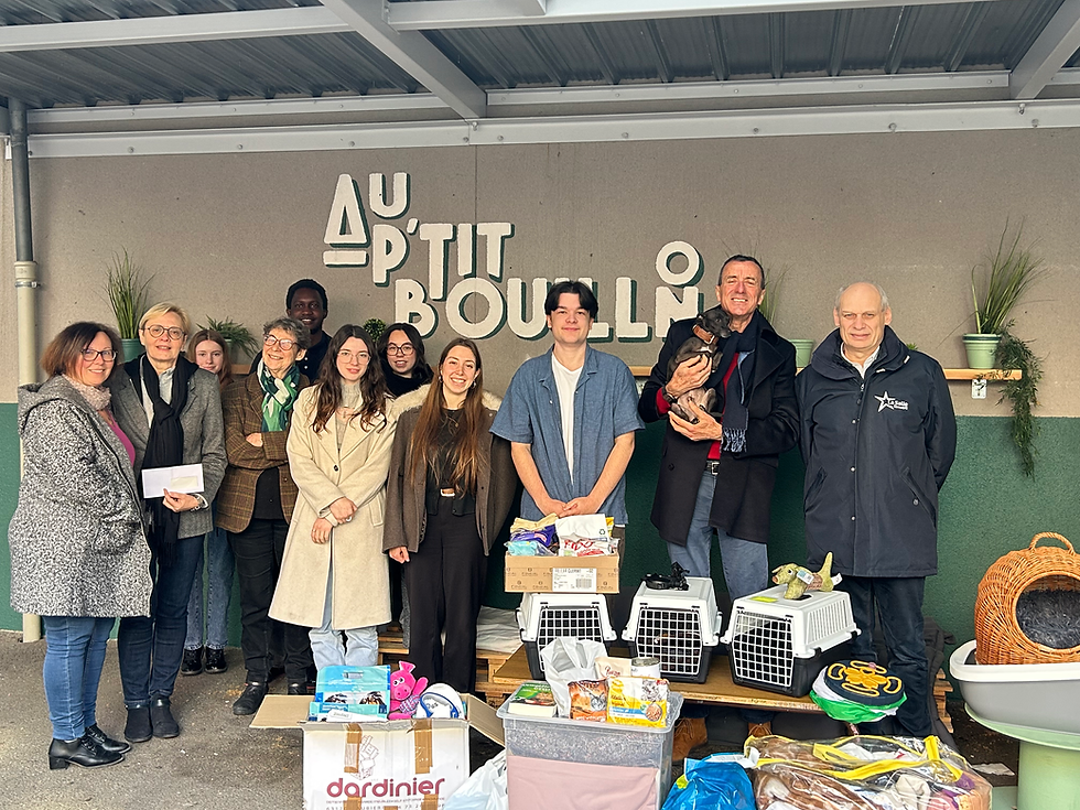 Remise de collecte au profit de l'APA de Gerzat : un bel élan de solidarité