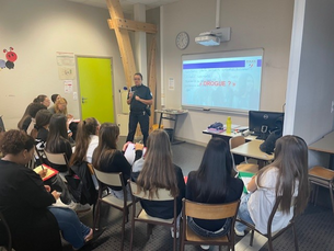 Sensibilisation aux addictions pour des lycéens