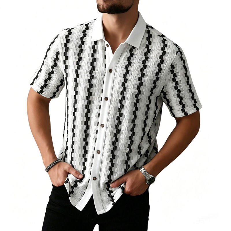 Thumbnail: Classic Checkered Short Sleeve Shirt