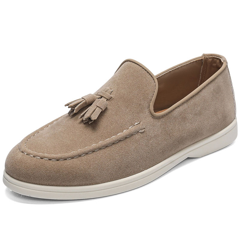 Thumbnail: Men's Slip On Tassel Loafers Lightweight Casual Shoes