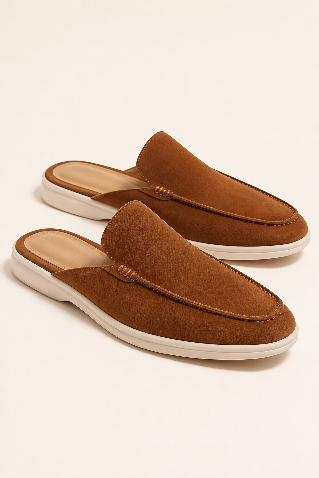 The Hampstead Suede-Effect Mule