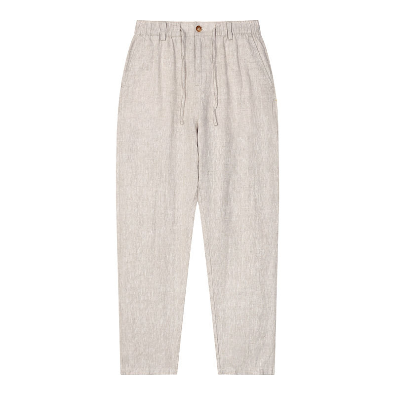 Thumbnail: Mens Linen Casual Pants