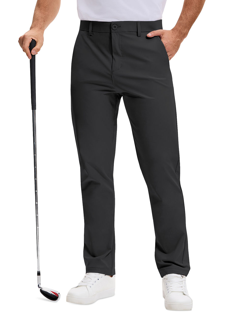 Thumbnail: Mens Quick-Dry Breathable Casual Pants