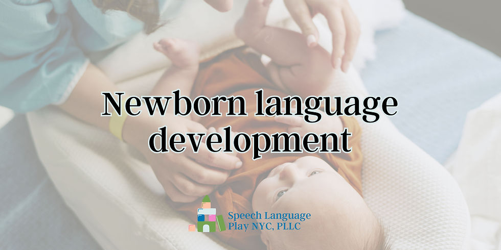 Baby on a changing mat