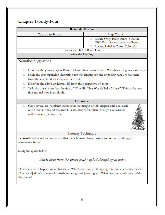 Thumbnail: Tree in the Trail: A Guided Study