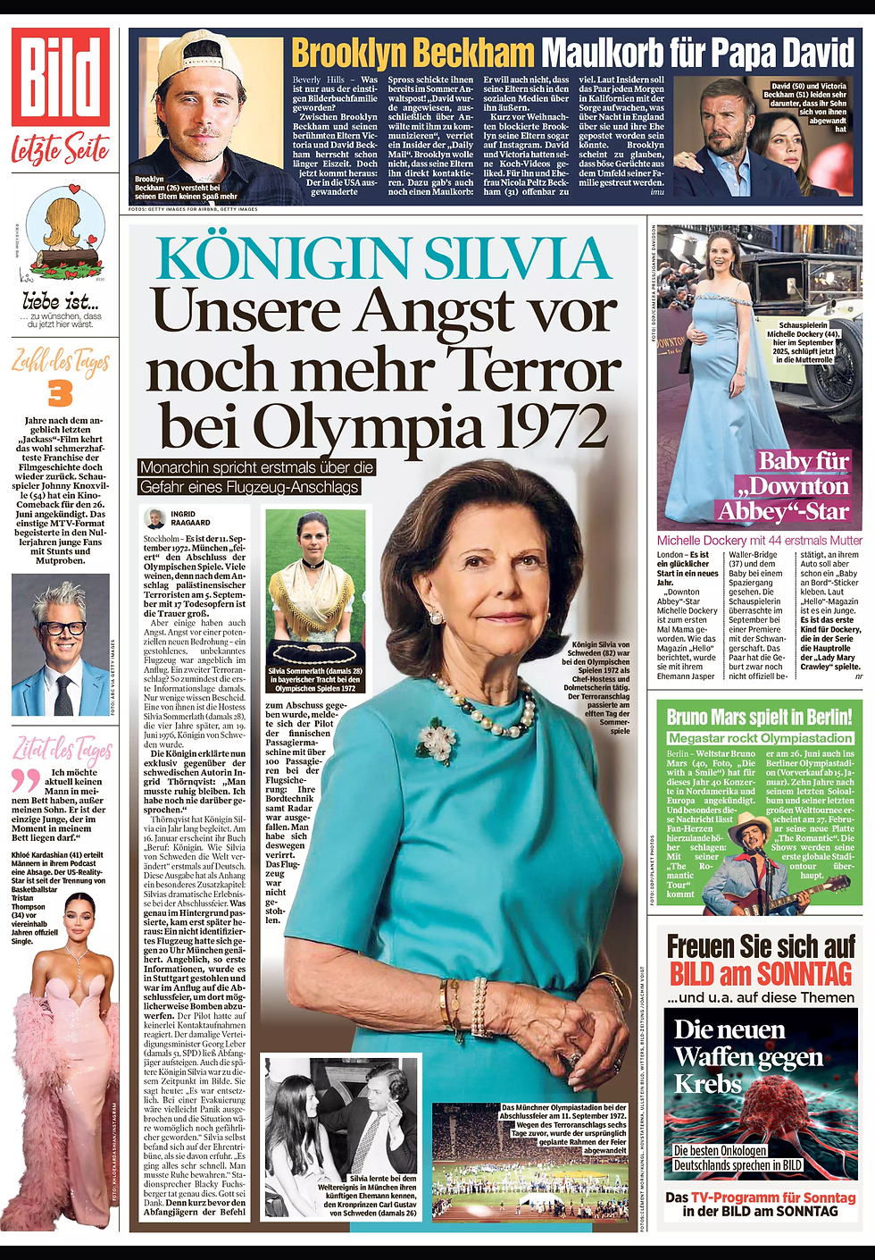 Die BILD-Zeitung berichtet am 10.1.26 über das Erscheinen des Buches aus dem Hummelshain-Verlag