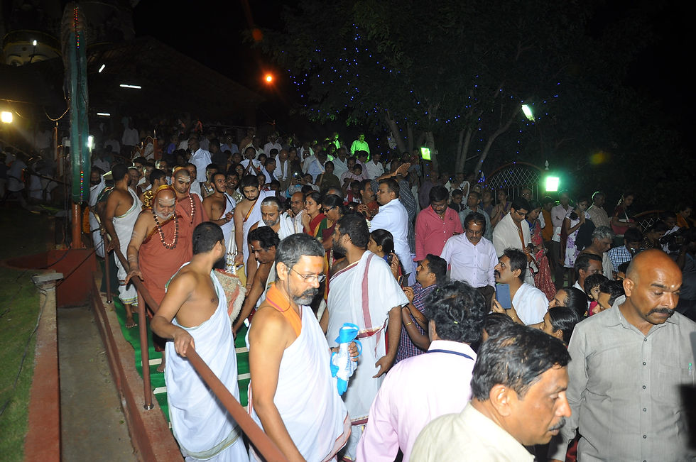 Arunachaleshwara Temple RR nagar Swamiji Visit 7
