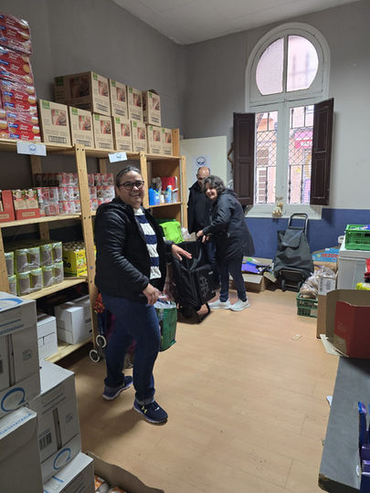 Entrega de alimentos