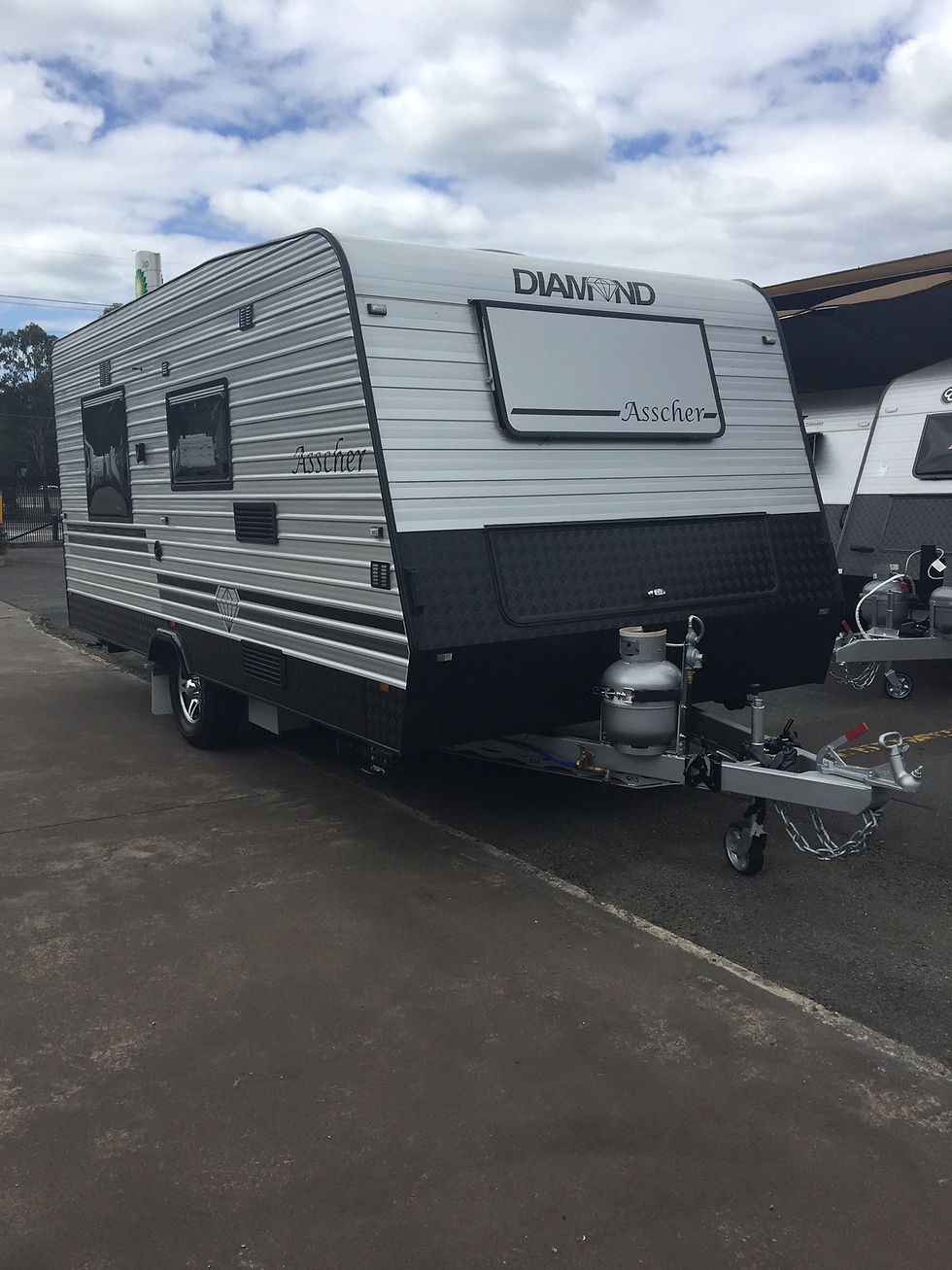 Thumbnail: Diamond Cararans Asscher Front Side