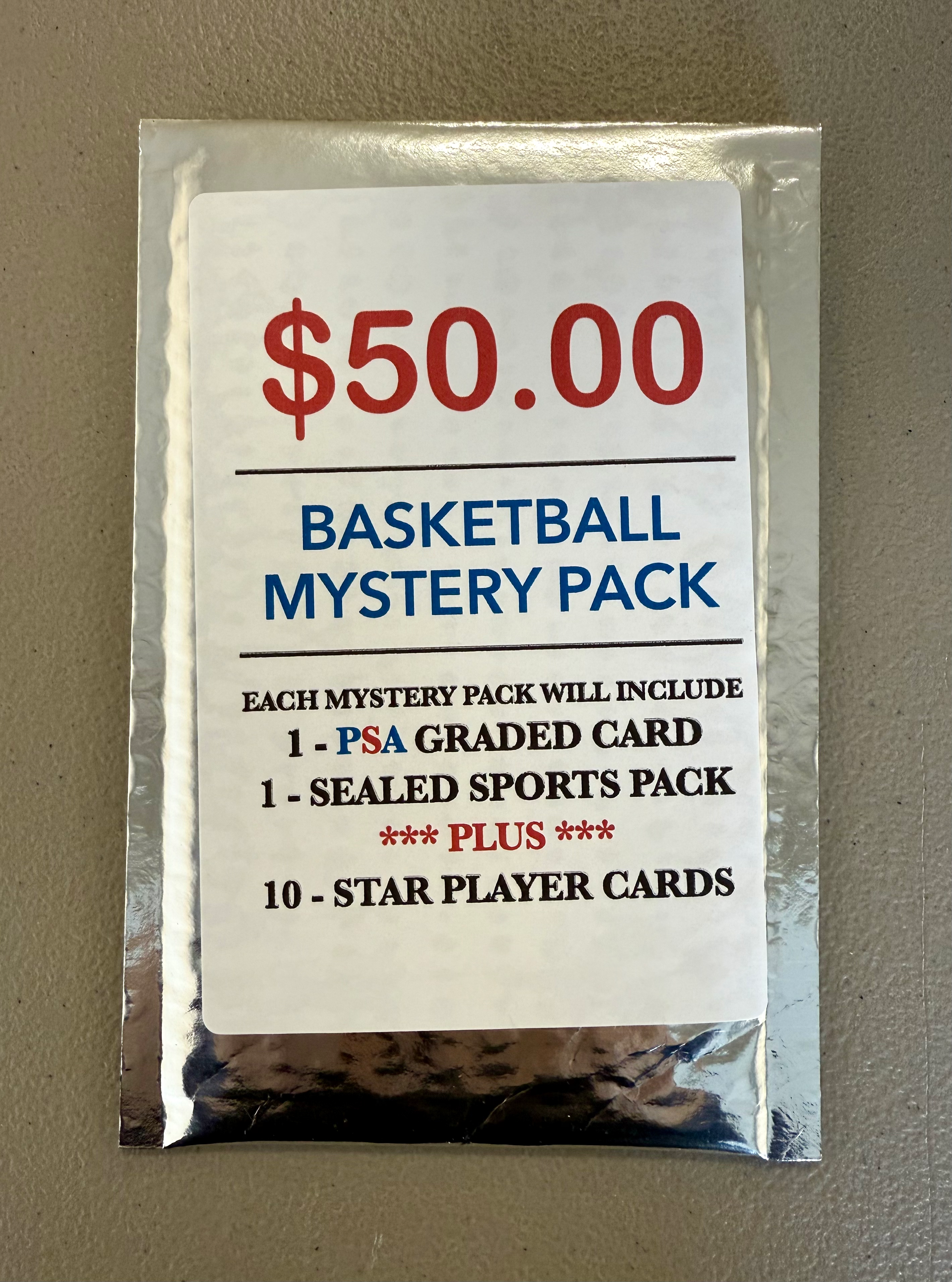 Basketball Deluxe Mystery Pack