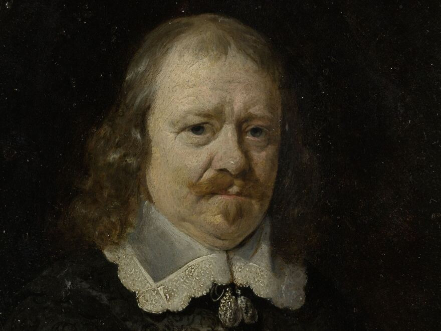 Portrait painting of Godard van Reede by Gerard ter Borch