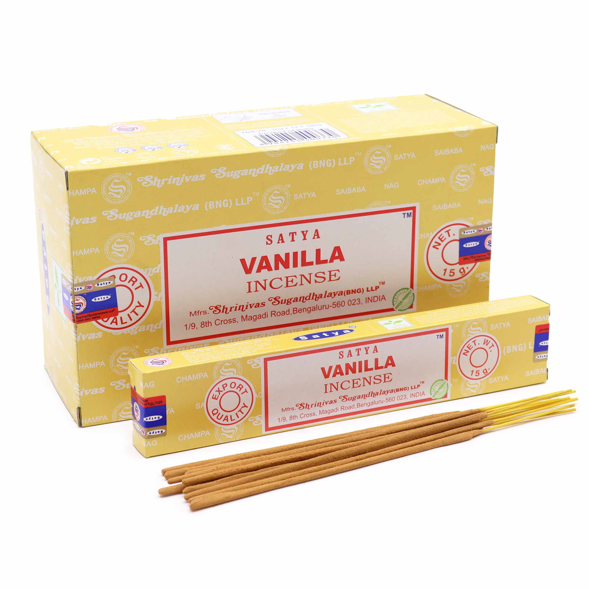 Vanilla Satya Incense Sticks