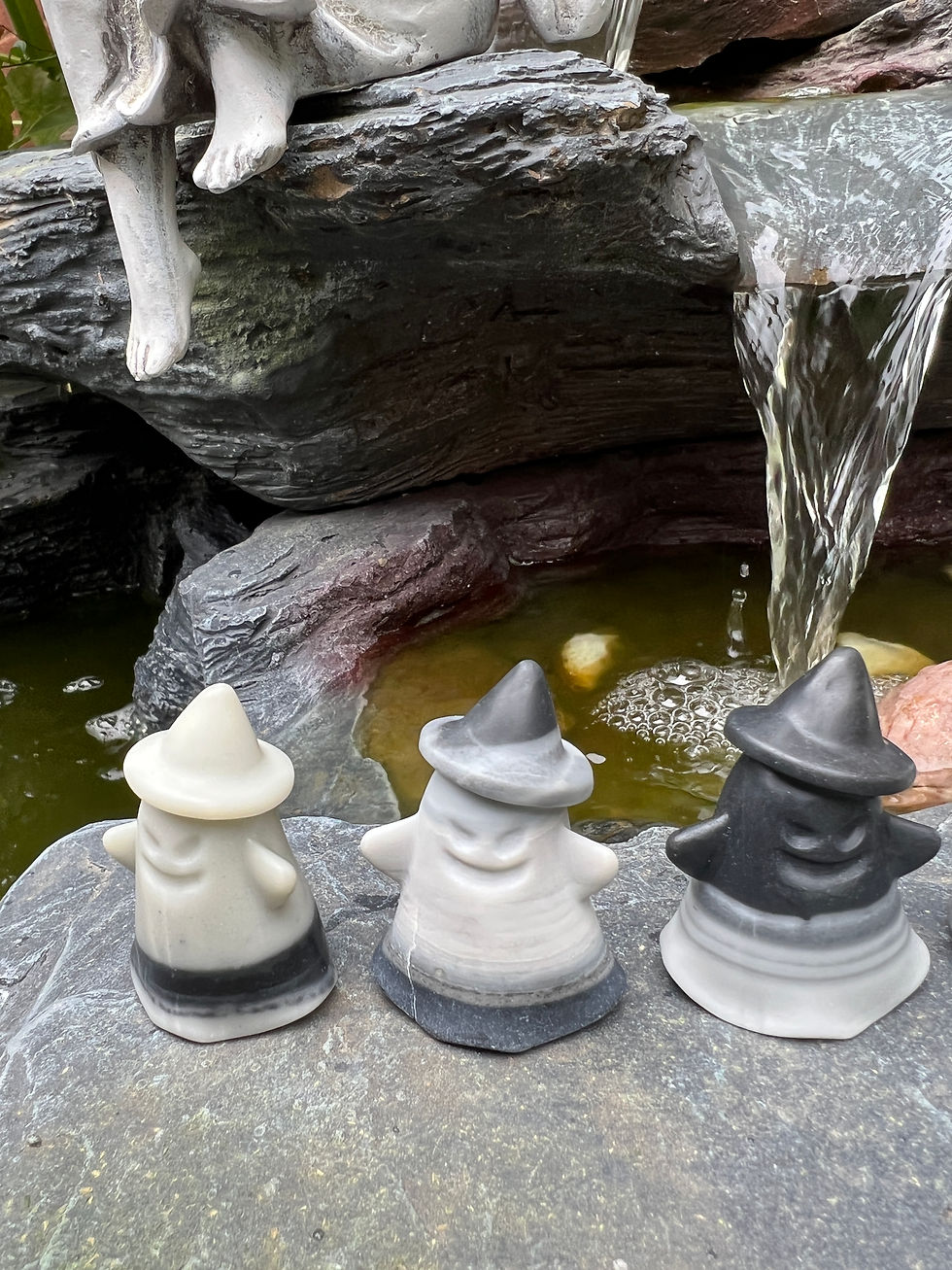 Thumbnail: Ghost Carvings Ideal for Halloween