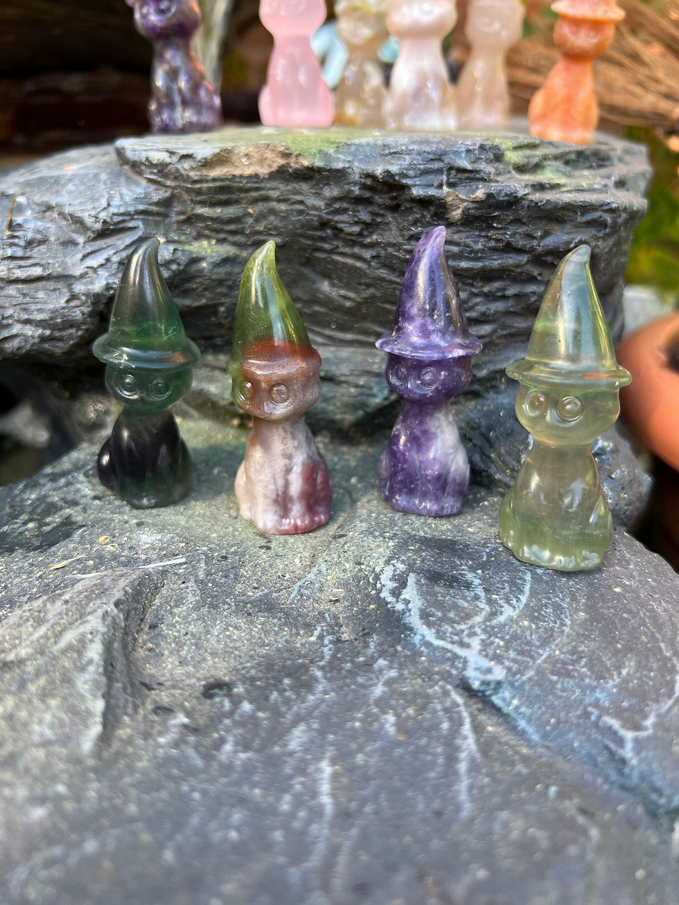 Thumbnail: Witchy Cat in a Hat Carvings - Great for Halloween!