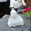 Thumbnail: Laughing Buddha Statue 3.7cm x 3.7cm in White Jade